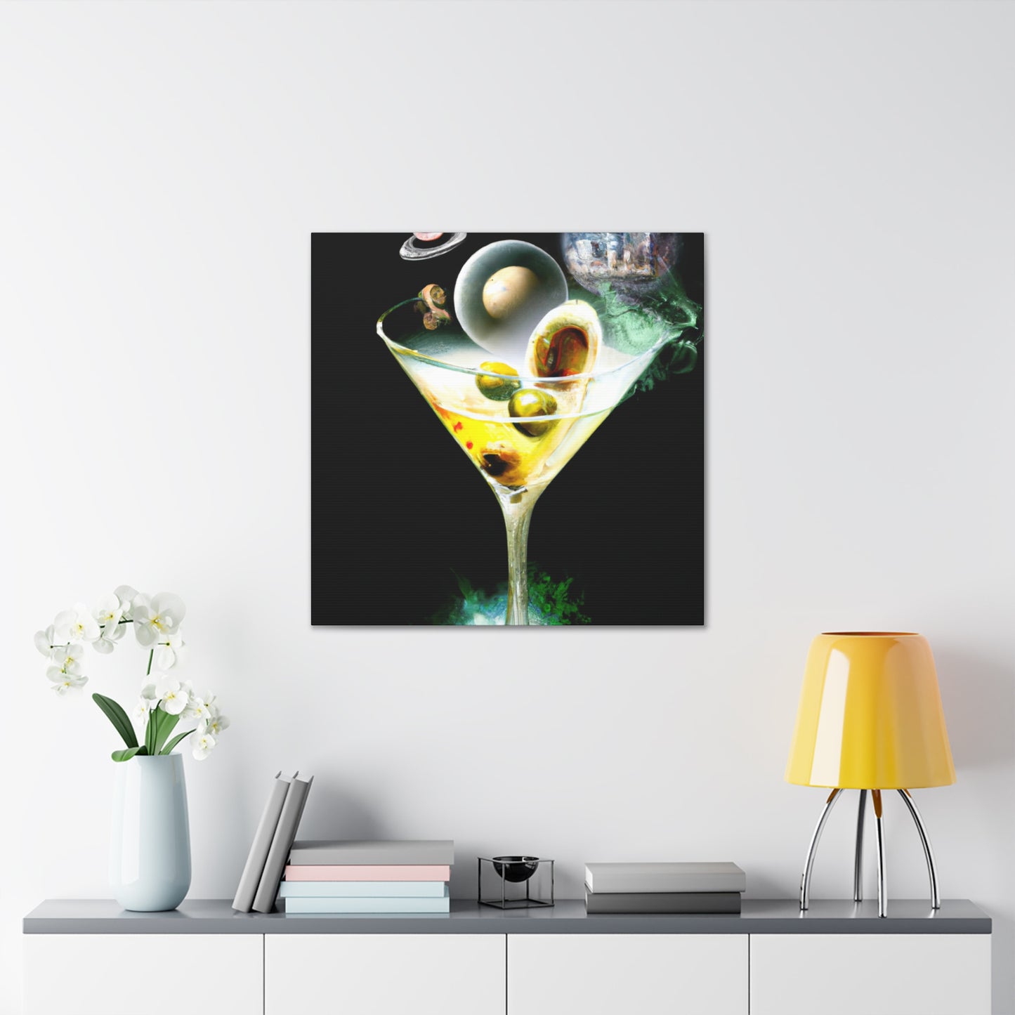 Martini in Renaissance Snow - Canvas