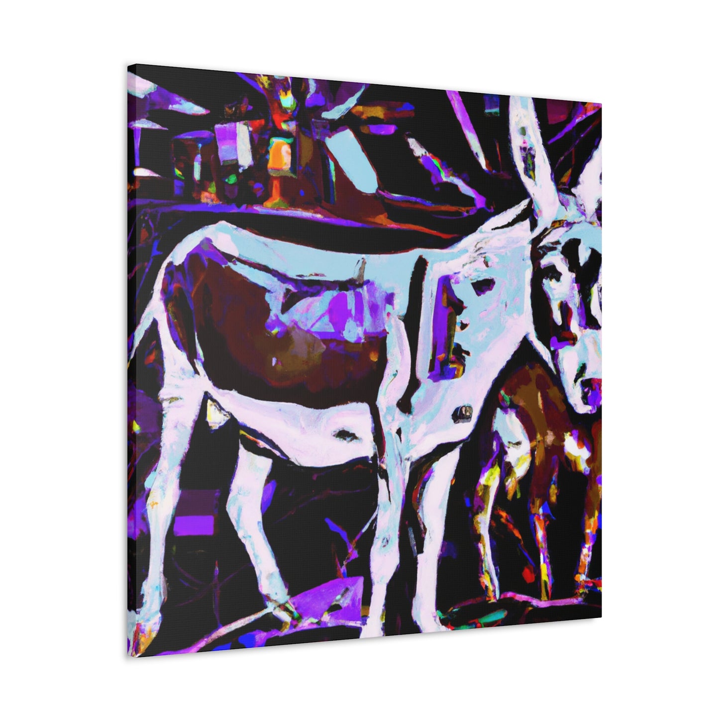 Donkey's Expressionistic Dream - Canvas