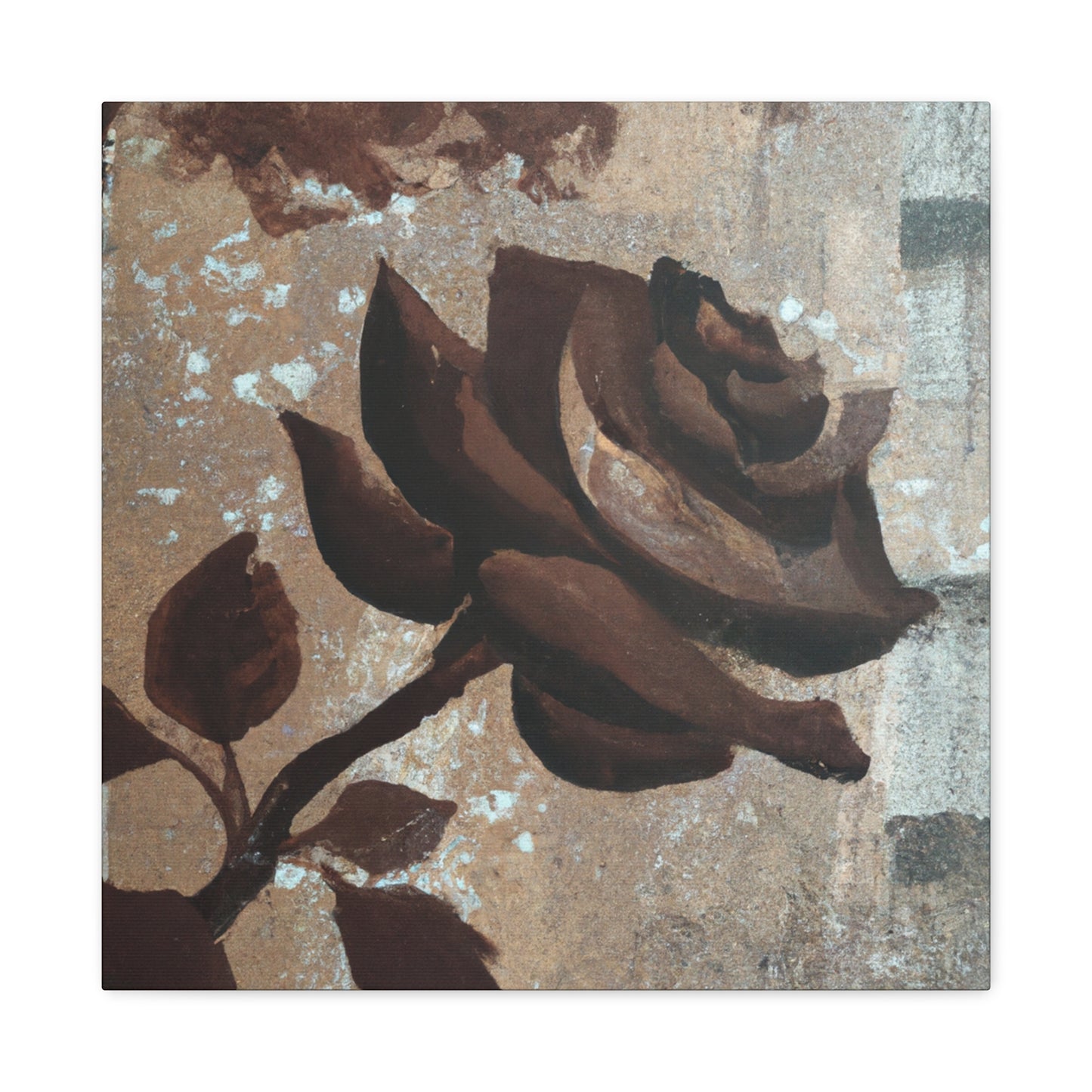 Rose in Bloom Peaceful - Canvas