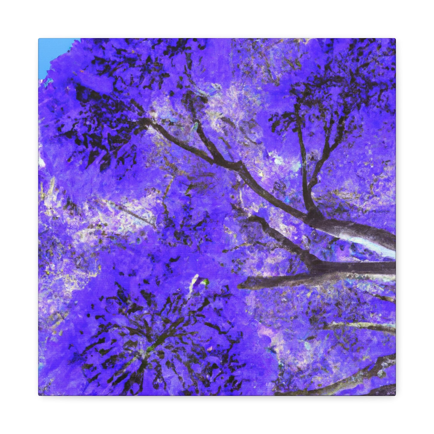 Jacaranda Deco Dreaming - Canvas