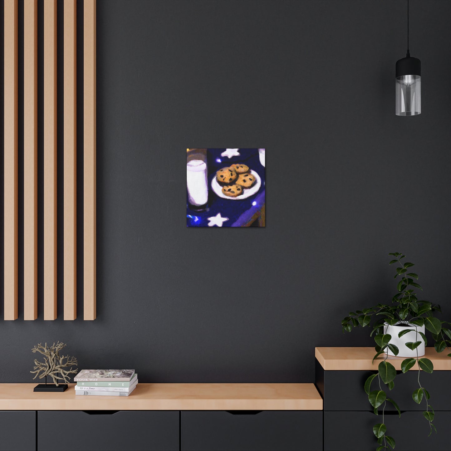 Milk and Cookie Delight - Canvas