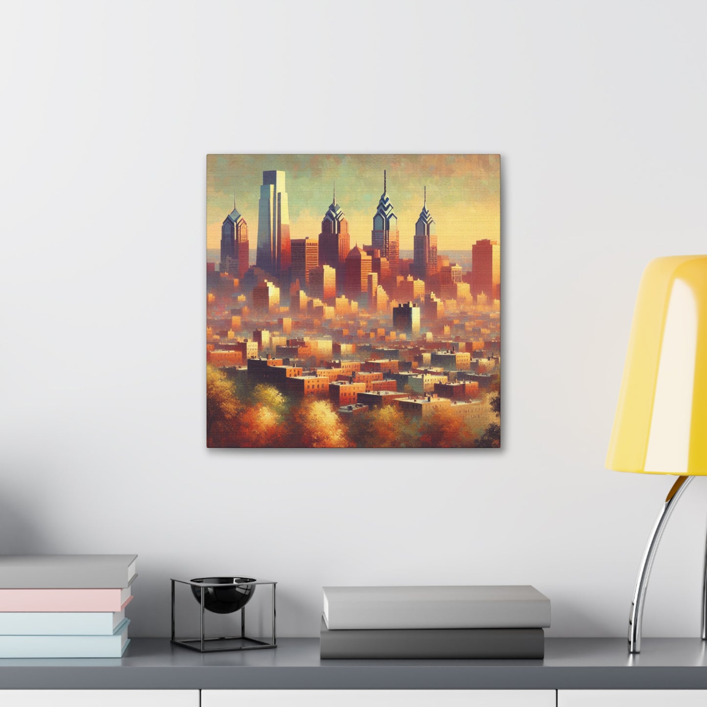 "Philadelphia's Renaissance Brilliance" - Canvas