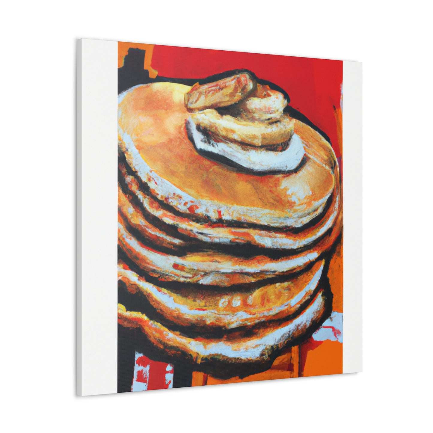 "Pancakes in the City" - Canvas