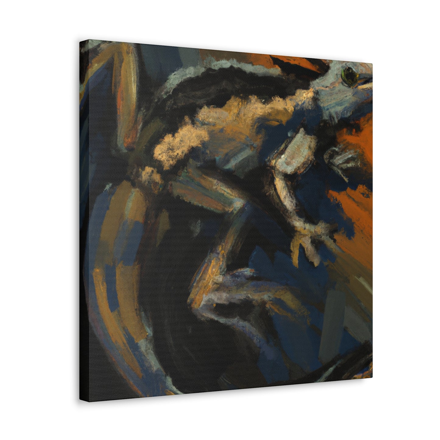 "Lizard Dance of Abstraction" - Canvas