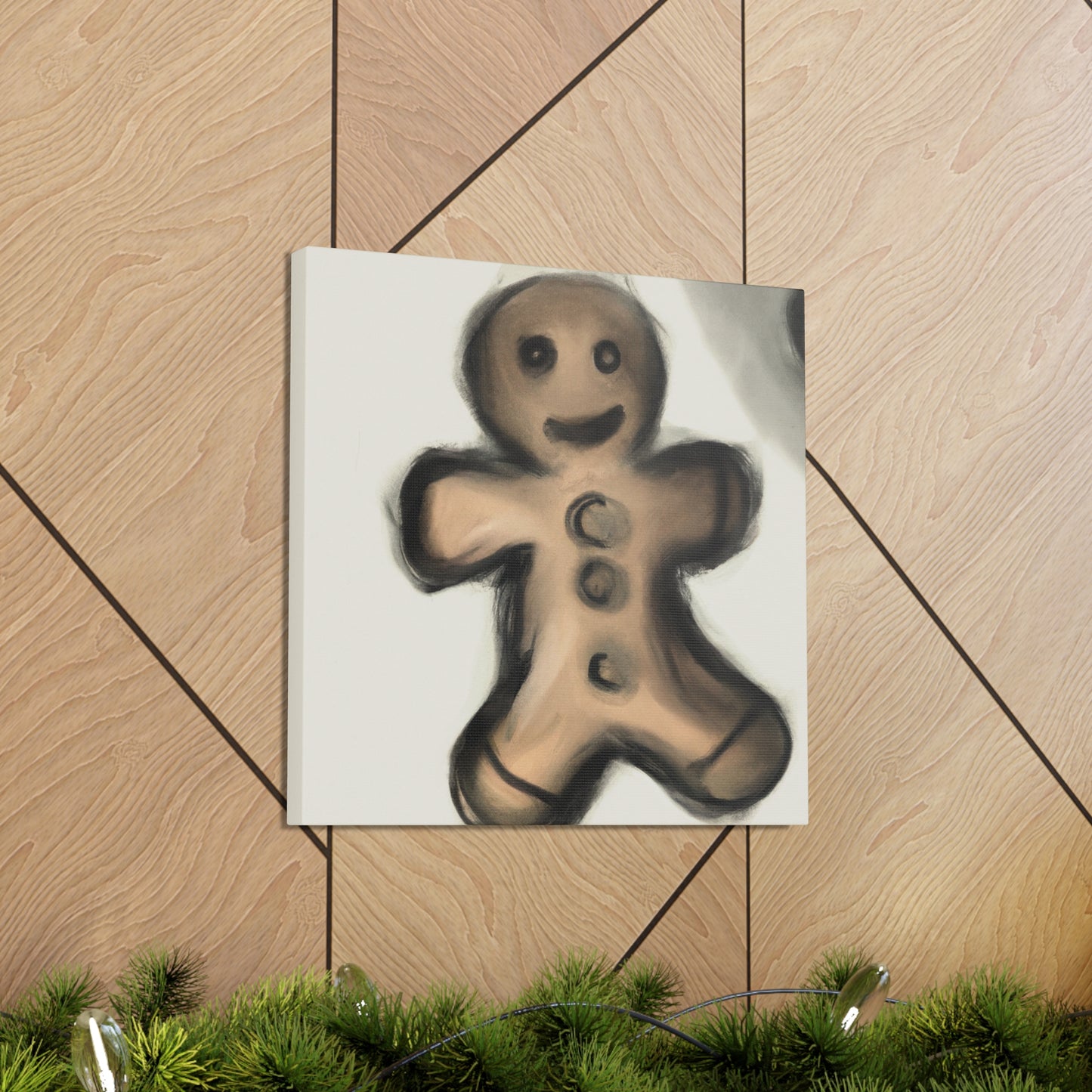 Gingerbread Man Symphony - Canvas