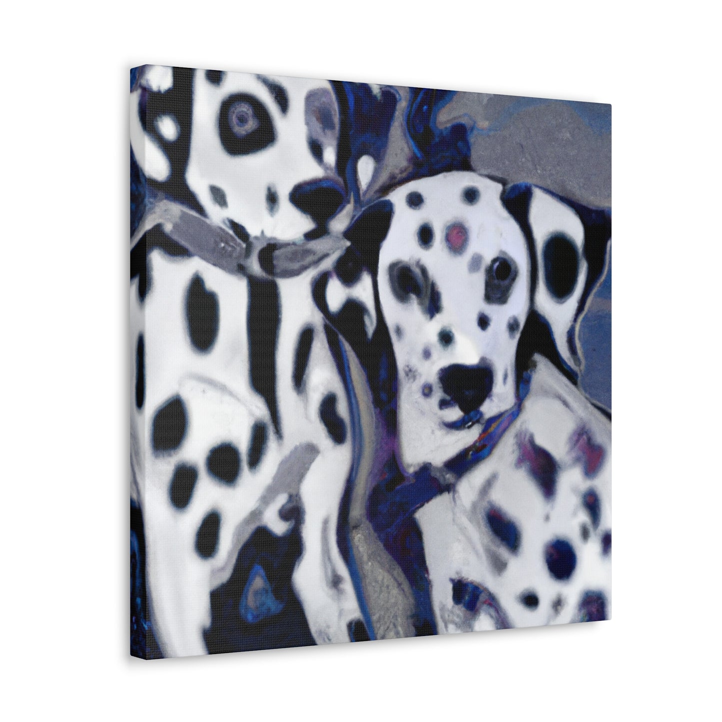 Dalmatian Abstract Expressionism - Canvas