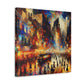 Vibrant City Stages - Canvas