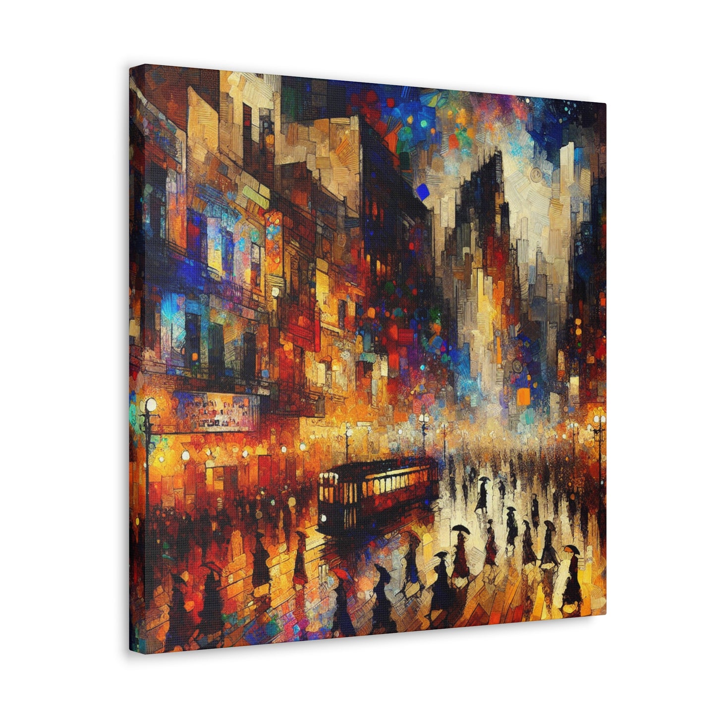 Vibrant City Stages - Canvas