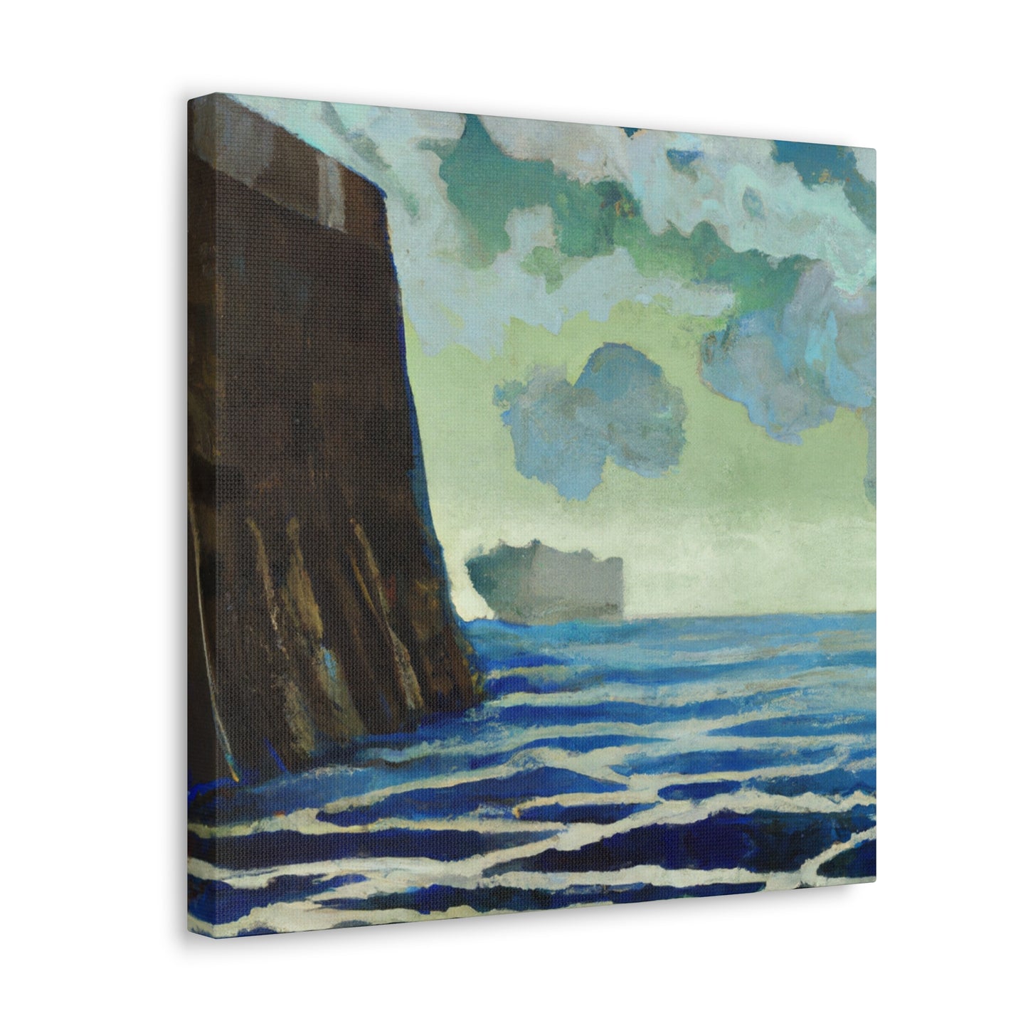 "Seawall of Dreams" - Canvas