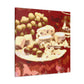 Cheese and Grapes Ablaze - Canvas