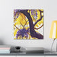 Jacaranda Dreamscape. - Canvas