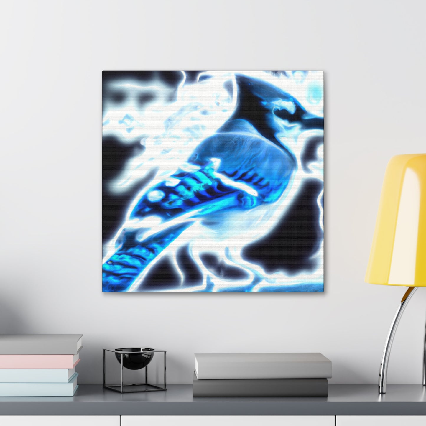 "Blue Jay's Surreal Dream" - Canvas