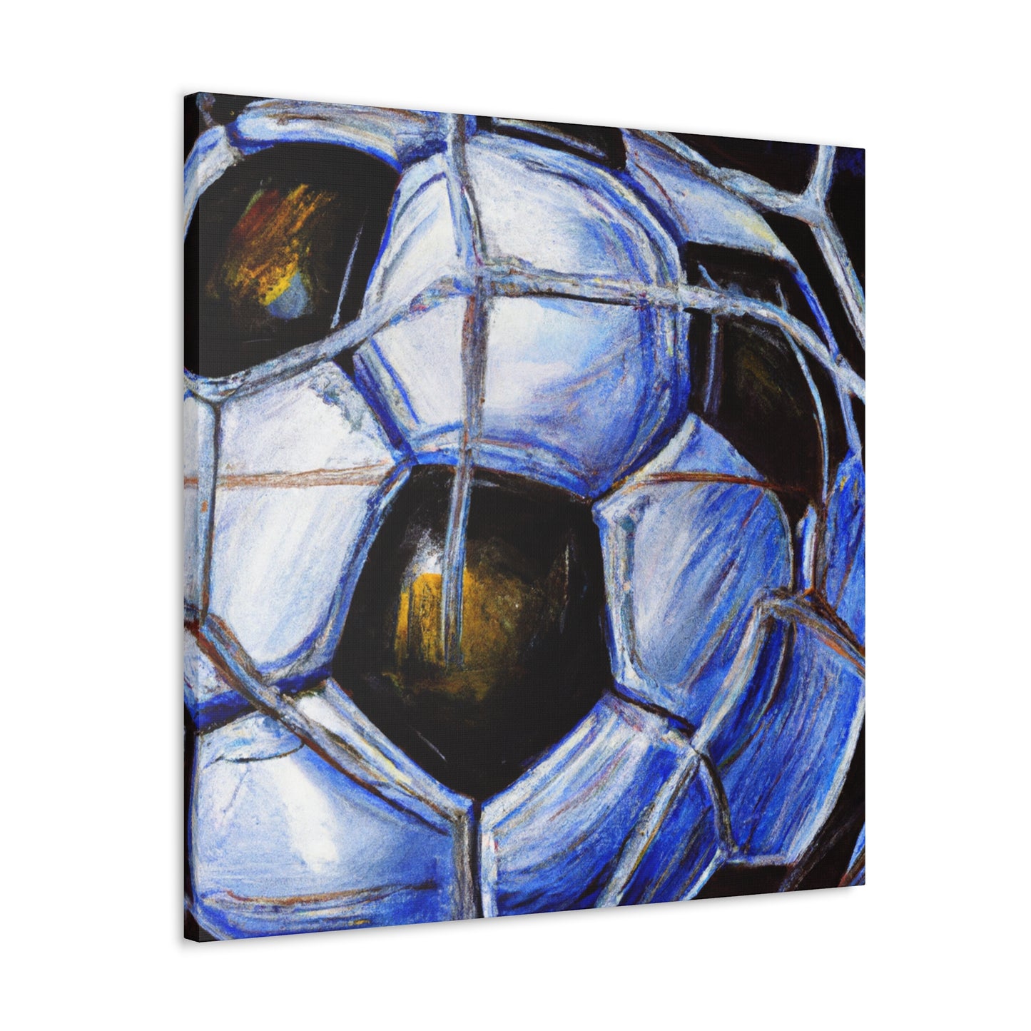 Football Frenzy Hyperrealism - Canvas