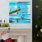 Sea Birds in Flight - Canvas