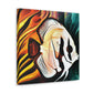 Sculptured Discus Beauty - Canvas