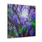 "Jacaranda Tree Bliss" - Canvas