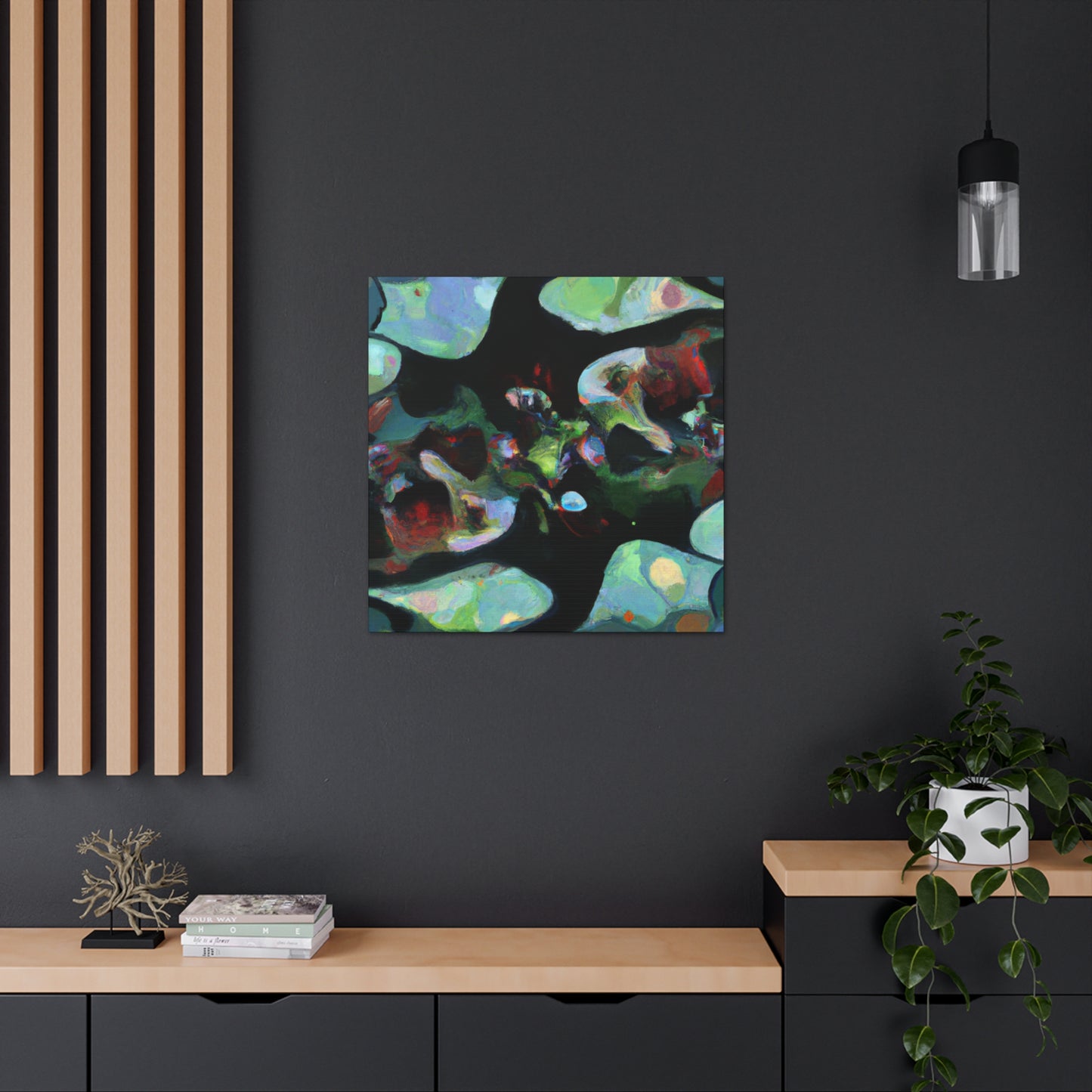 Guppies At Playtime - Canvas