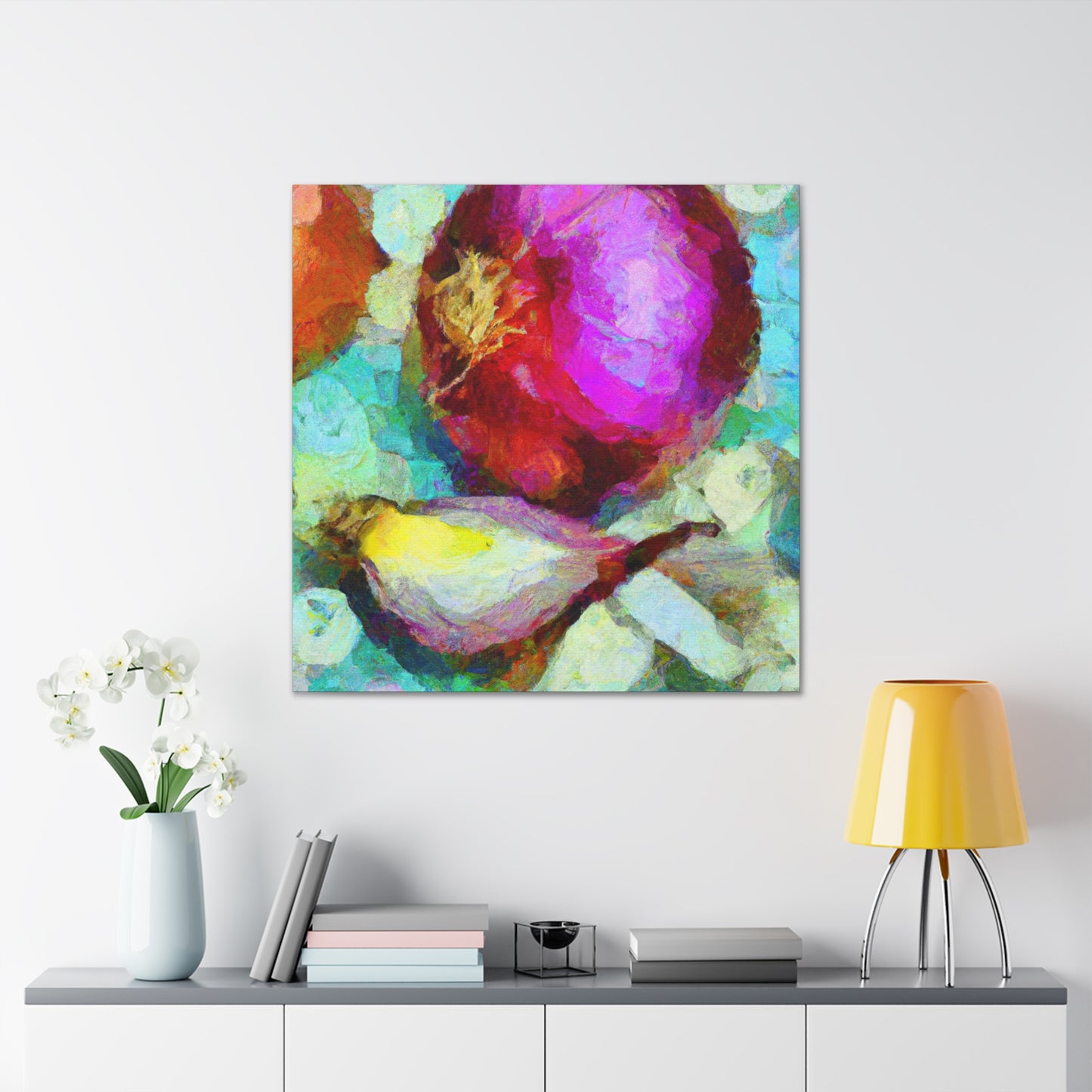 Onions in Moonlight - Canvas