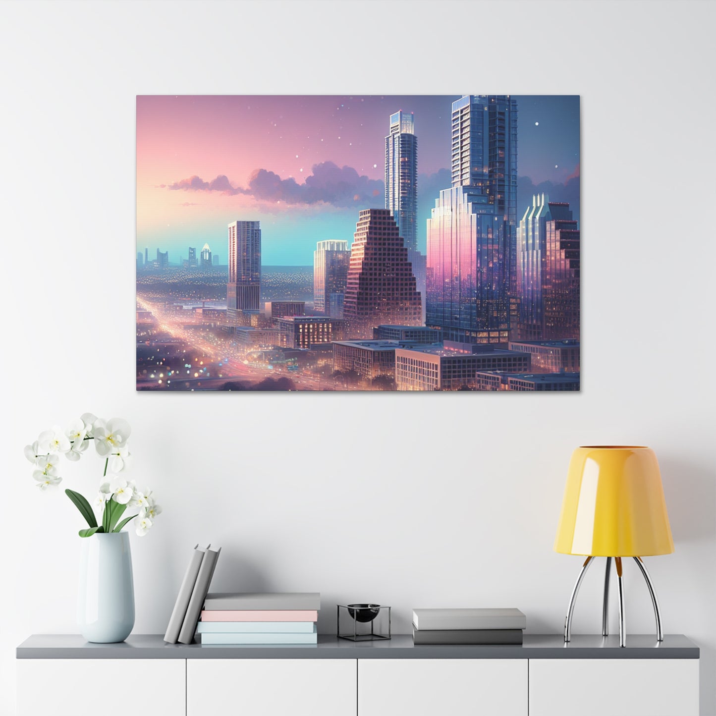 "Enchanting Austin Reverie" - Canvas