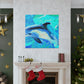 Dolphins at Playtime - Canvas