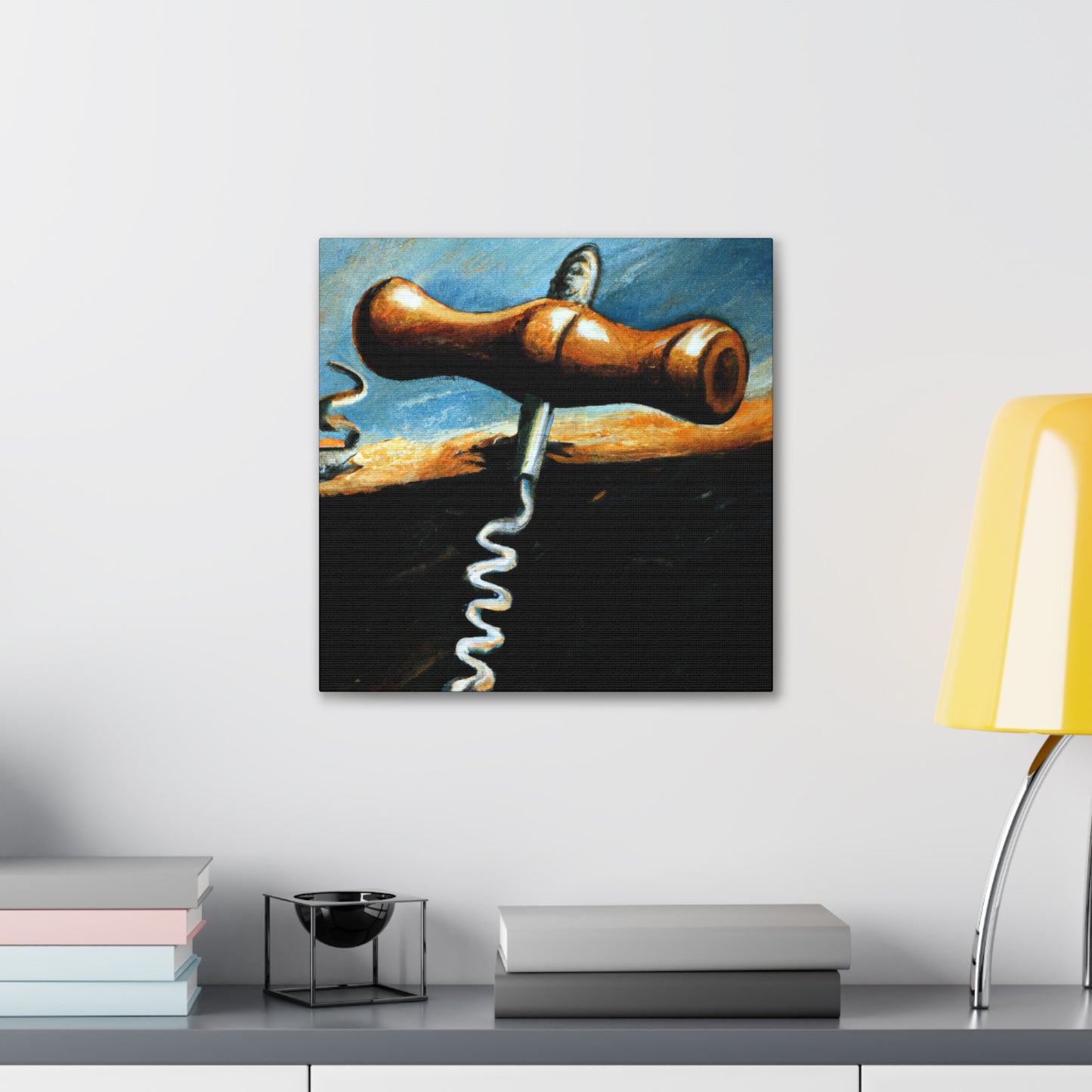 "Corkscrew in Realism" - Canvas