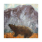 "The Brown Bear Roars" - Canvas