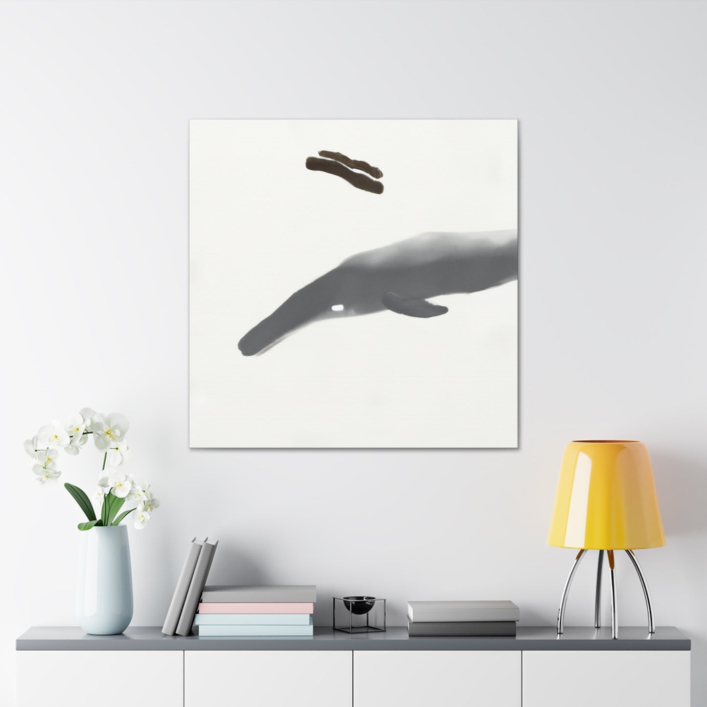 "Whale Reflections Dreaming" - Canvas