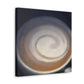 "Brewed Art: Cappuccino" - Canvas