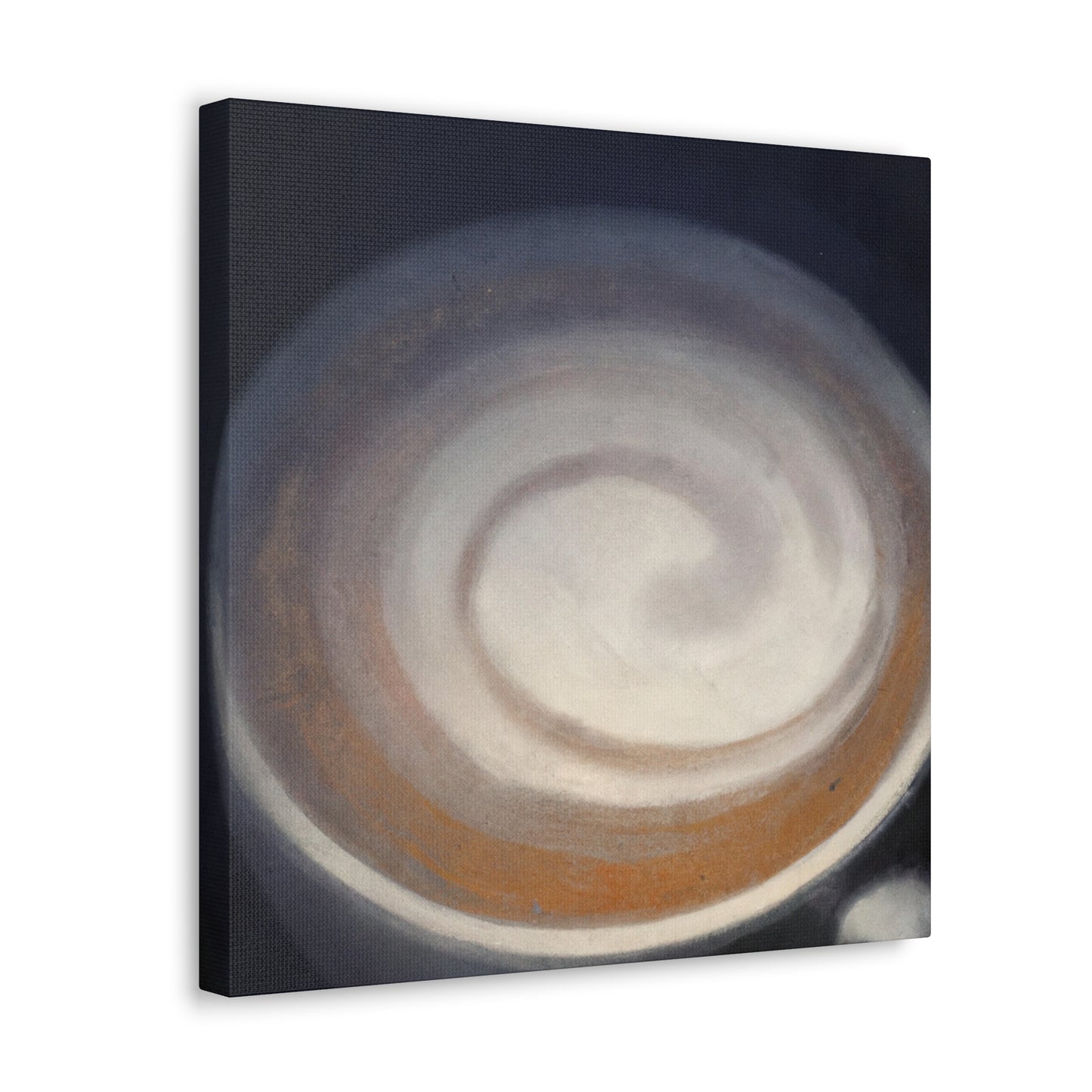 "Brewed Art: Cappuccino" - Canvas