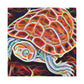 "Turtle Solitaire Magnificence" - Canvas