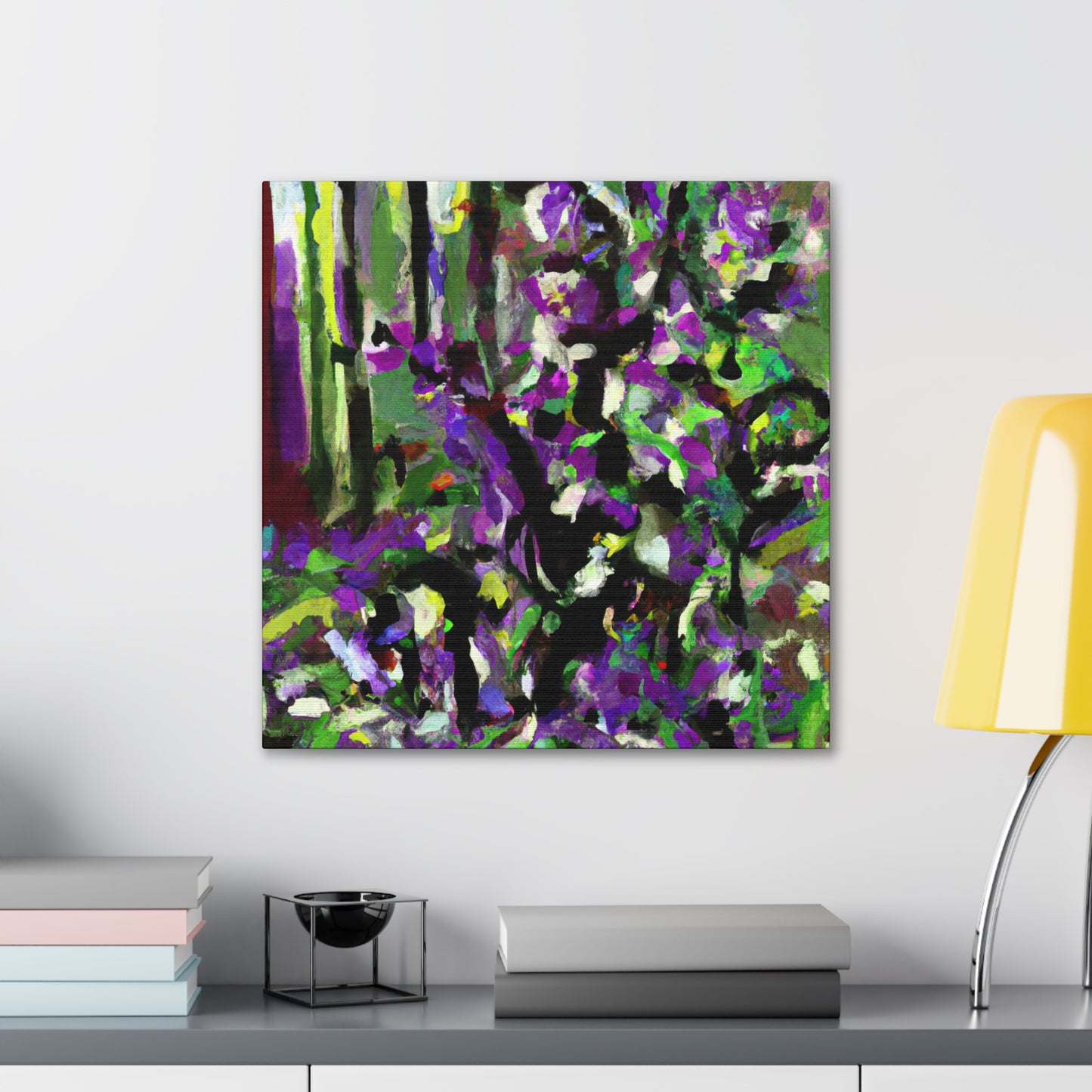 Lilac in Expressionism - Canvas