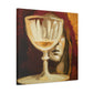 "Brimming Wine Chalice" - Canvas