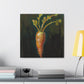 Carrots in Moonlight Glow - Canvas