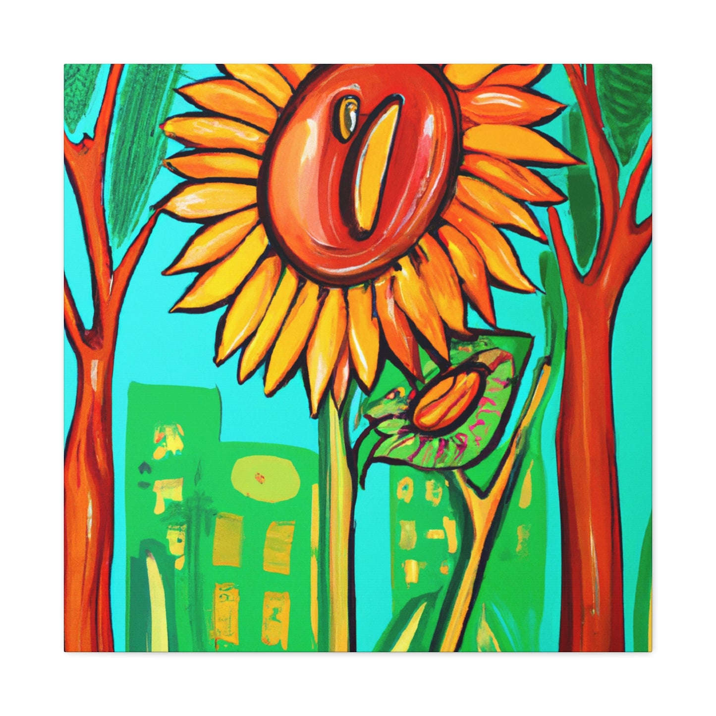 "Sunflower of Splendor" - Canvas