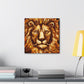 Lion's Baroque Regalia - Canvas