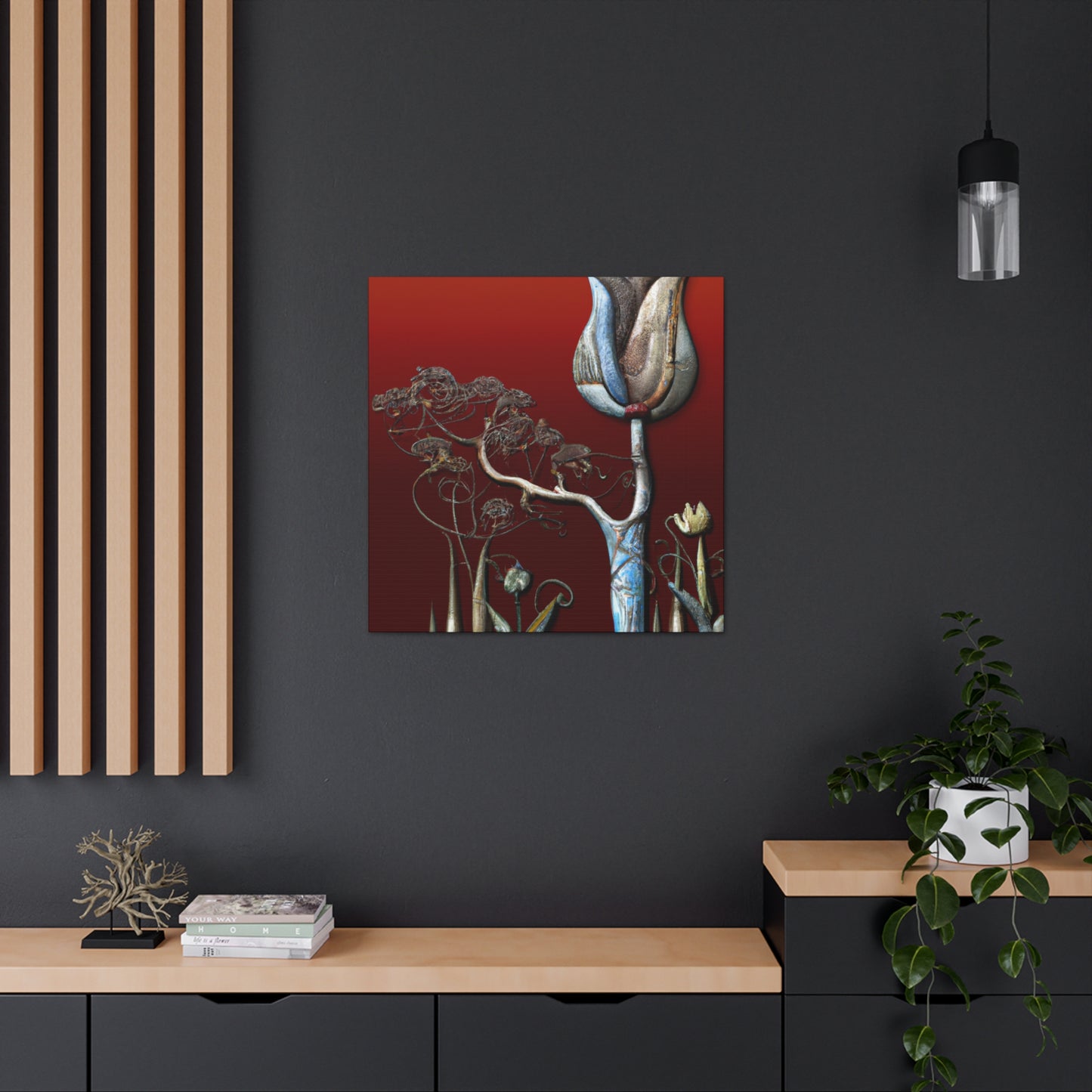 Tulip's Surrealistic Dream - Canvas