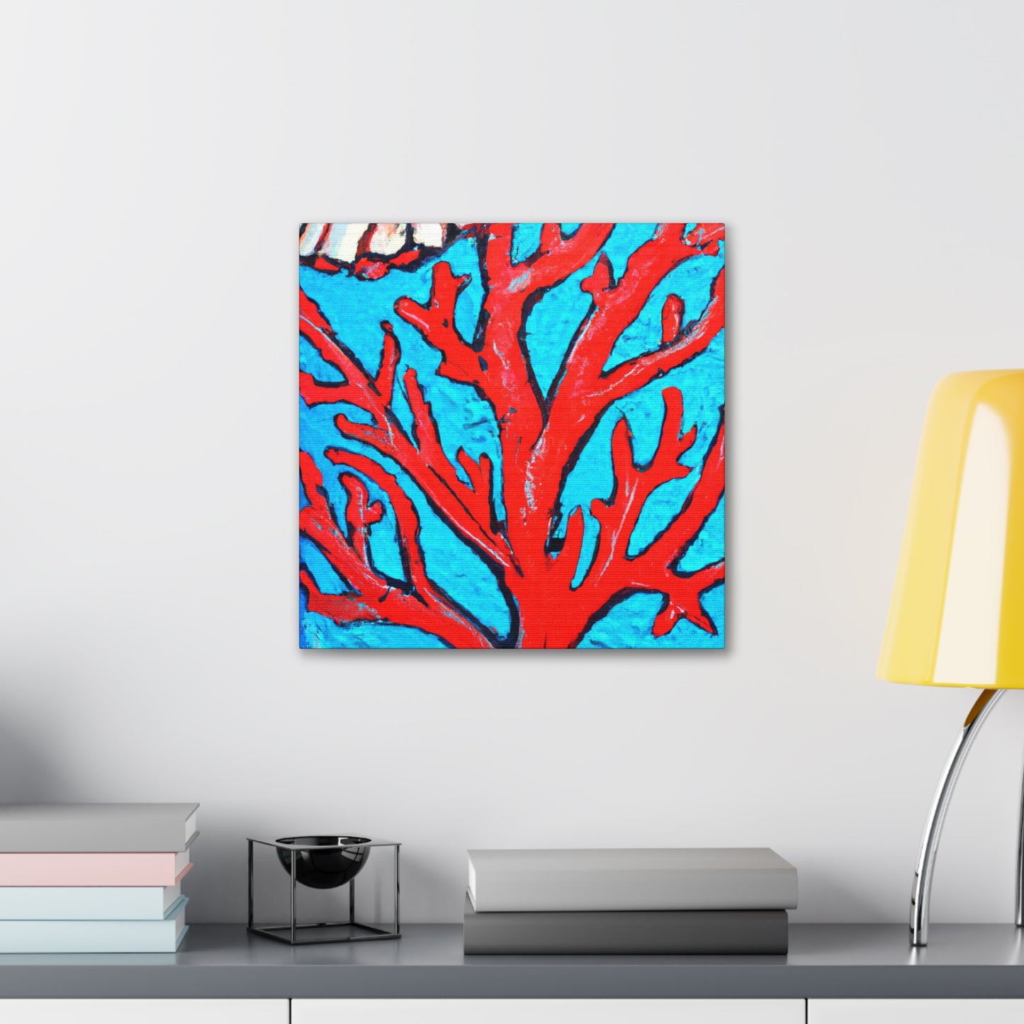 Coral Garden Splendor - Canvas