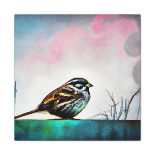 Song Sparrow Serenade - Canvas