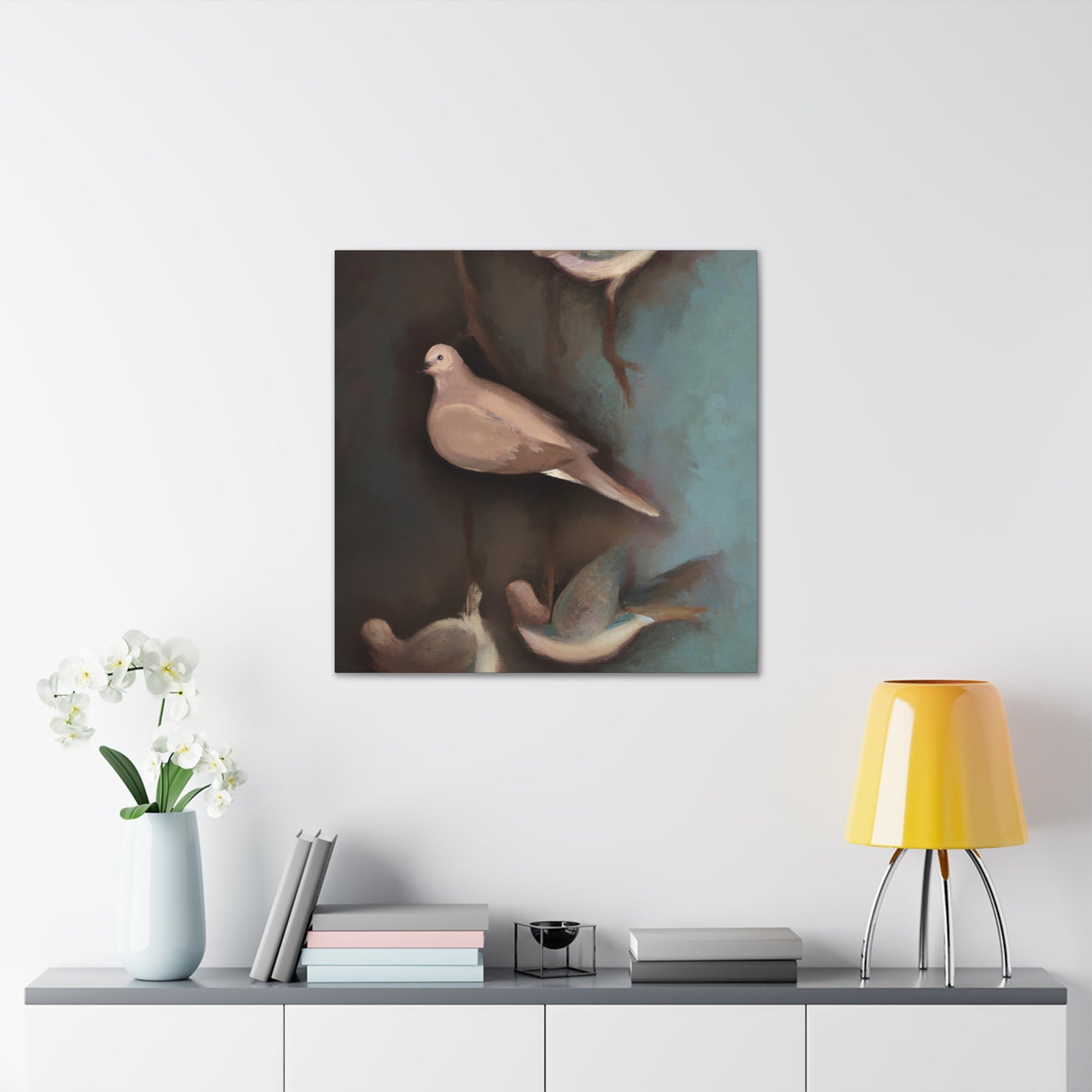 "Mourning Dove In Mourning" - Canvas