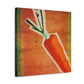 "Carrot in Art Deco" - Canvas