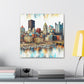 Steel City Sunrise Dream - Canvas