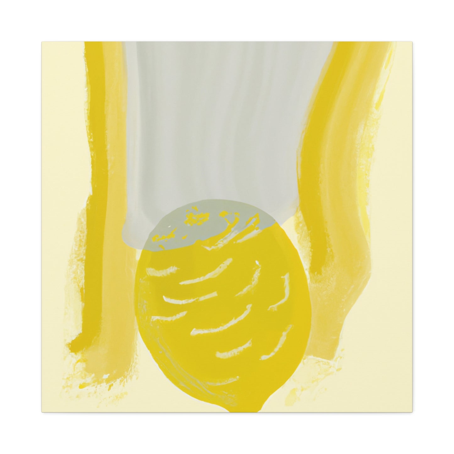 "Lemon of Simplicity" - Canvas