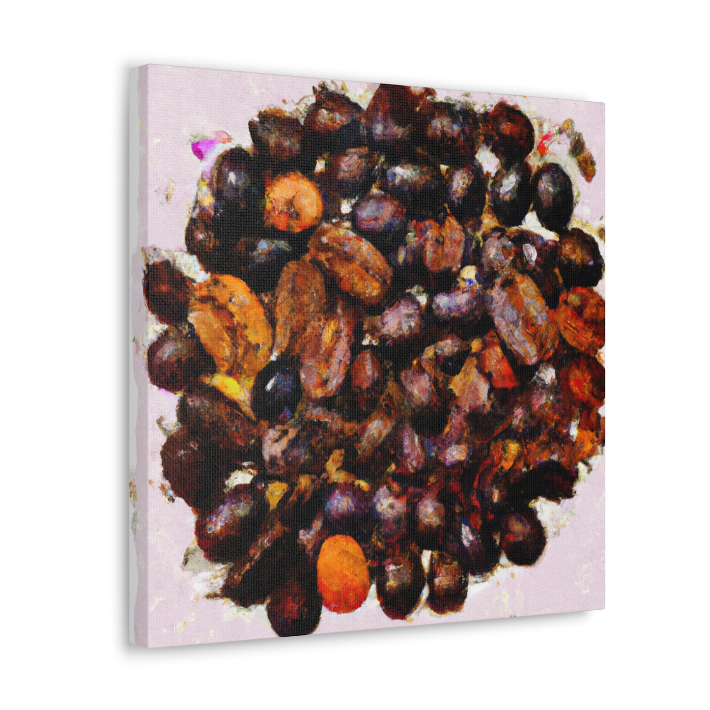 "Coffee Beans Delightful" - Canvas