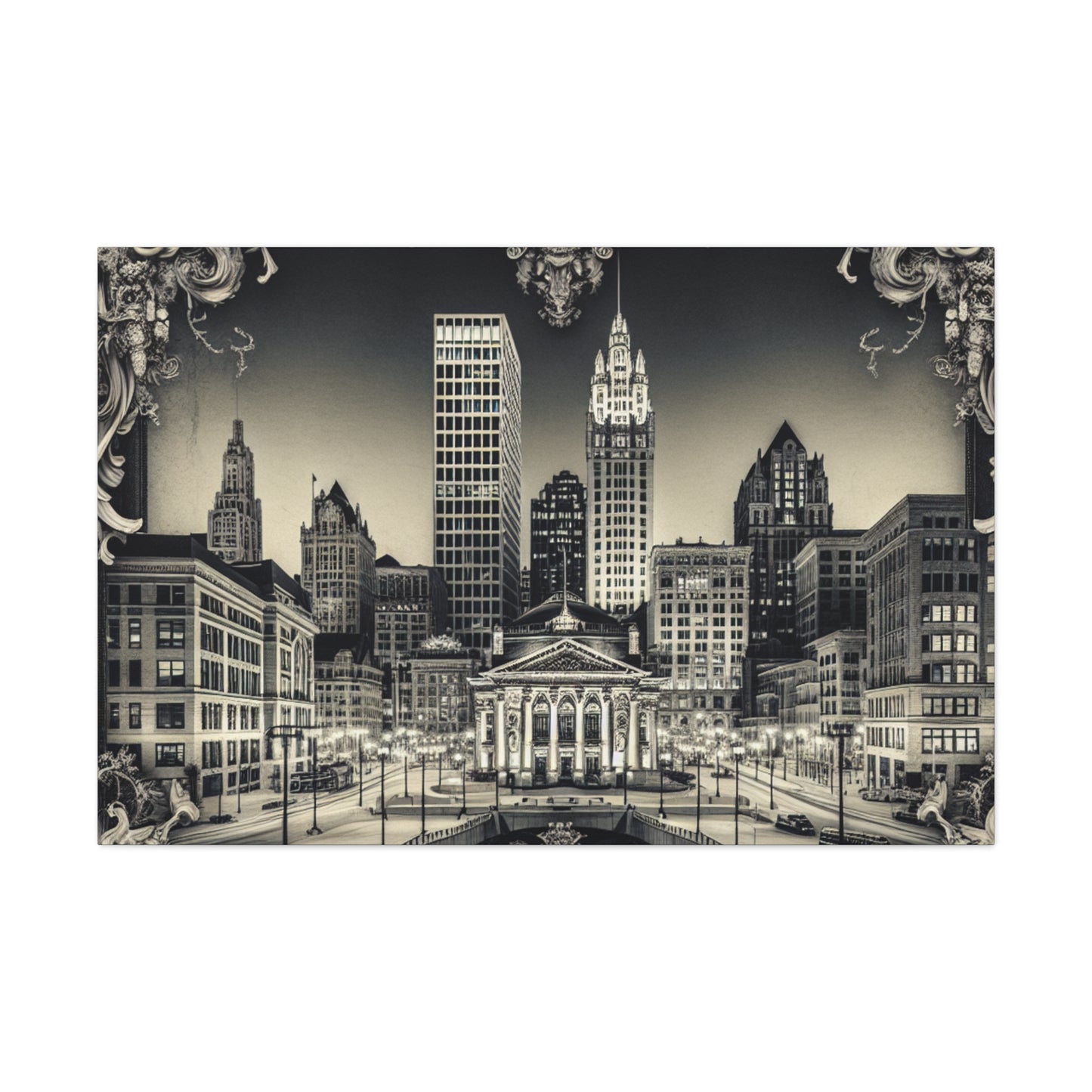 "Enchanting Milwaukee Serenade" - Canvas