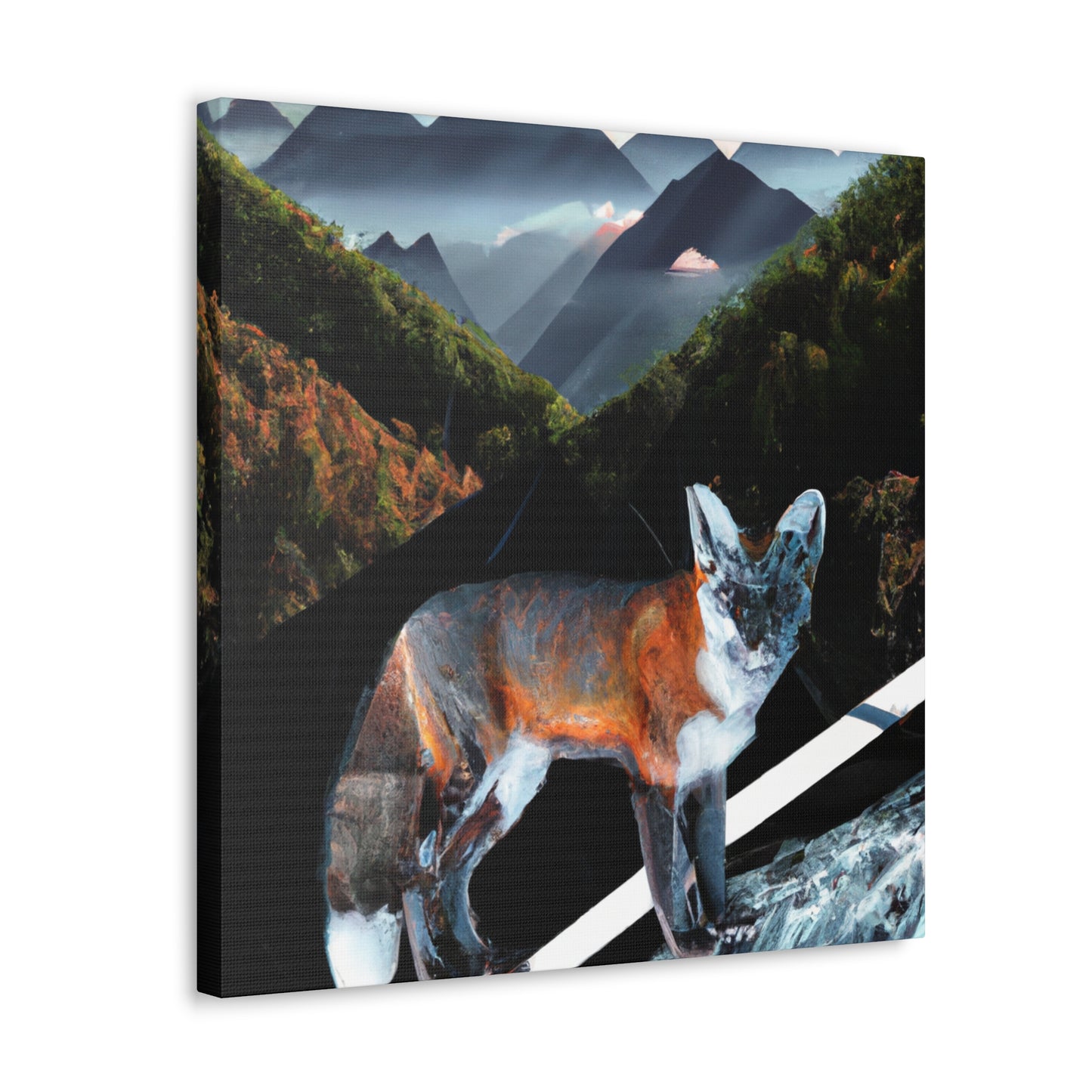 Fox in the Wild - Canvas