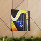 Harp Symphony in Blue - Canvas