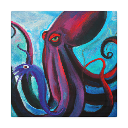 Octopus in Dreamsland - Canvas