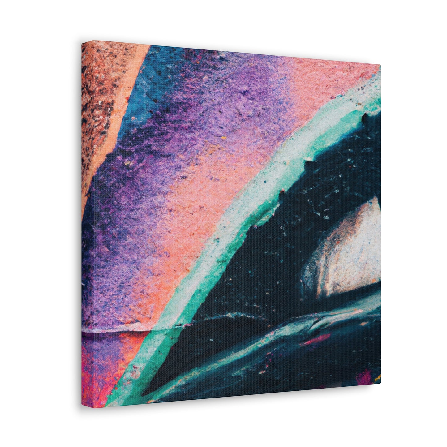 Colorful Past Expression - Canvas