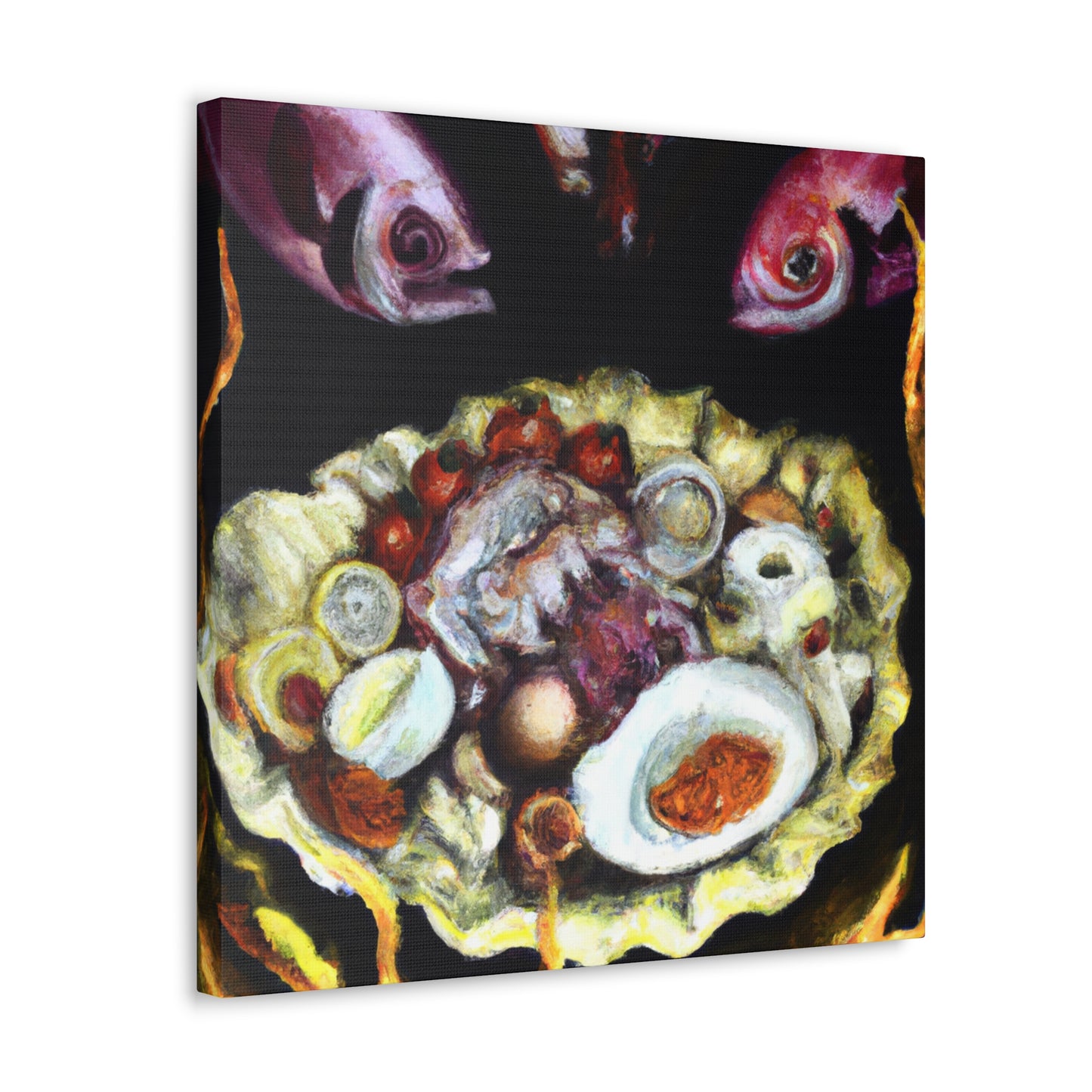 Seafood of the Sea - Canvas