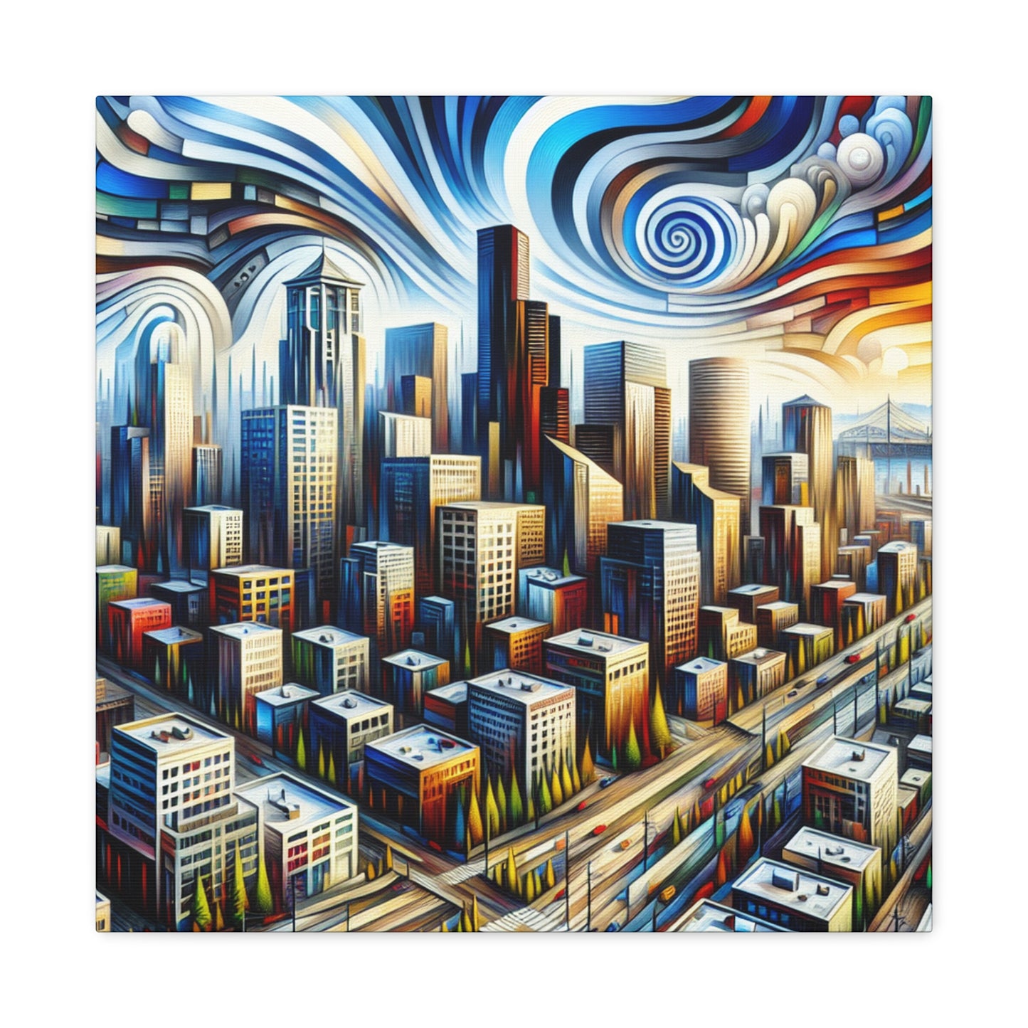 Emerald City Reverie - Canvas